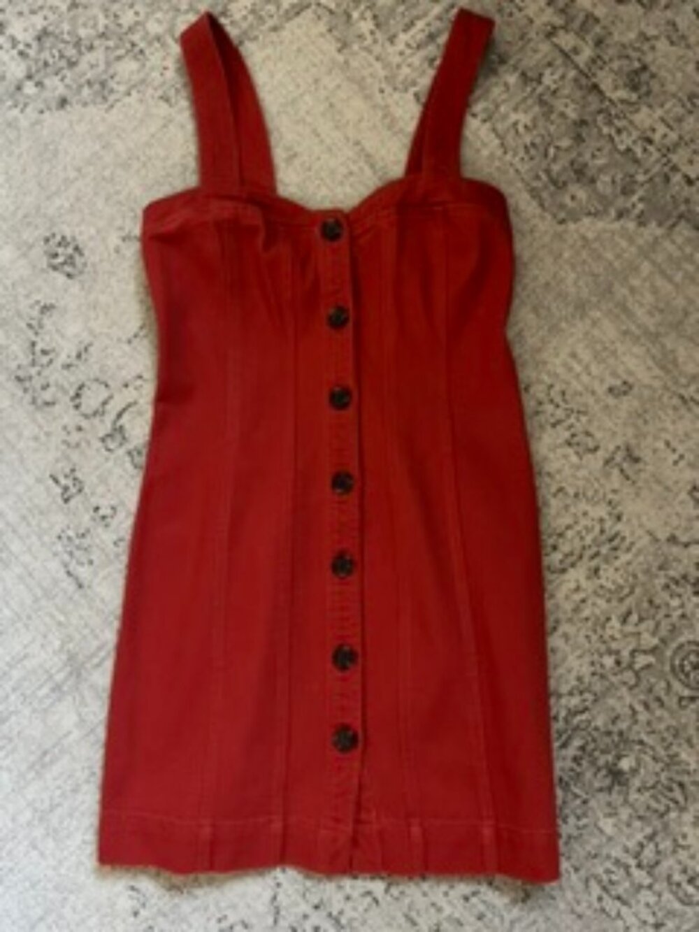 Banana Republic Sleeveless Front Button Mini Dress Women's Petite 00